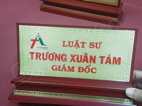 BIỂN SỐ NHÀ - BẢNG THÔNG TIN CÔNG TY