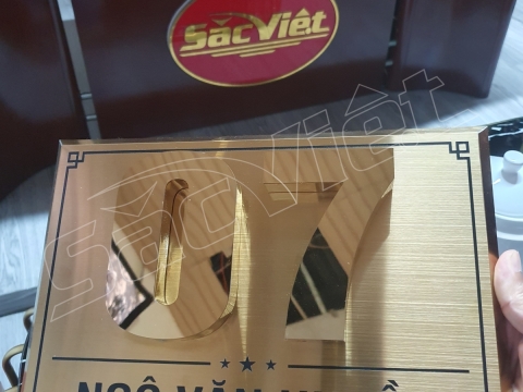 BIỂN SỐ NHÀ - BẢNG THÔNG TIN CÔNG TY