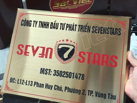 BIỂN SỐ NHÀ - BẢNG THÔNG TIN CÔNG TY