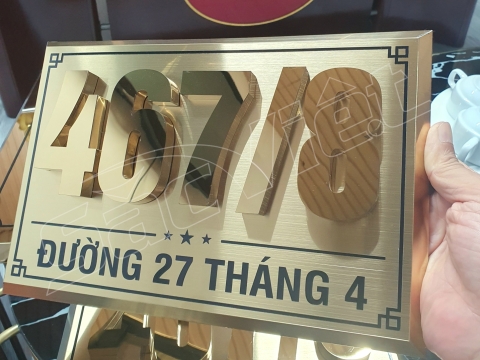 BIỂN SỐ NHÀ - BẢNG THÔNG TIN CÔNG TY