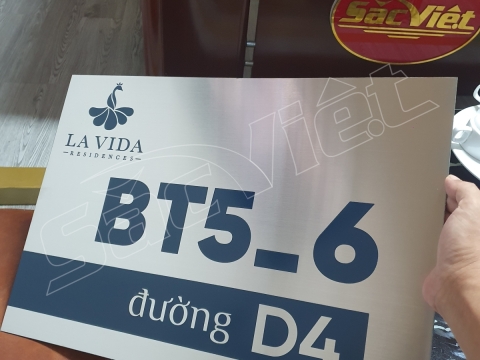 BIỂN SỐ NHÀ - BẢNG THÔNG TIN CÔNG TY